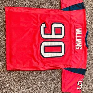 Nike Houston Texans #90 Jadeveon Clowney Red Alternate Vapor Limited Jersey